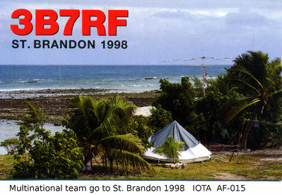 St. Brandon isl.  IOTA AF-015
