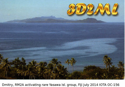 Yasawa island group IOTA OC-156
