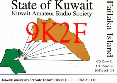 Failaka island  IOTA AS-118
