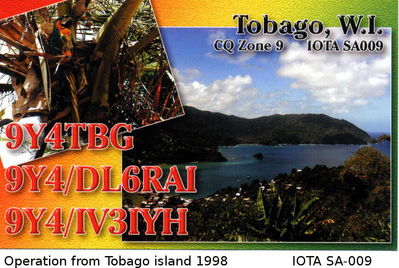 Tobago island   IOTA SA-009
