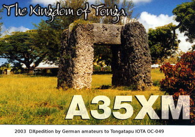 Tongatapu island IOTA OC-049
