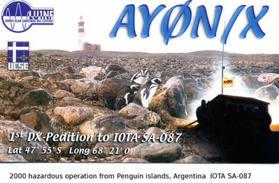 Penguin islands IOTA SA-087
