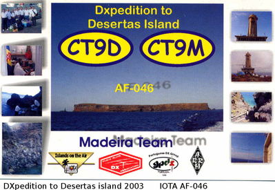 Desertas island     IOTA AF-046
