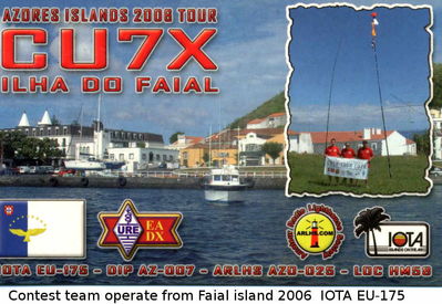 Faial island  IOTA EU-175
