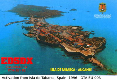 Isla de Tabarca  IOTA EU-093
