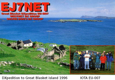 Great Blasket island   IOTA EU-007
