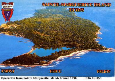 Sainte-Marguerite isl.      IOTA EU-058
