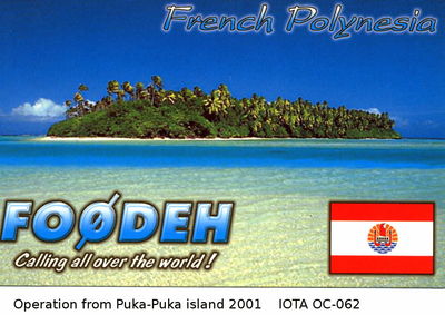 Puka Puka island IOTA OC-062
