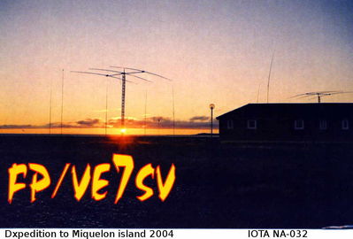 Miquelon island    IOTA NA-032
