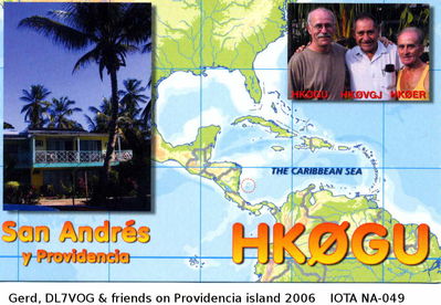 Providencia island   IOTA NA-049
