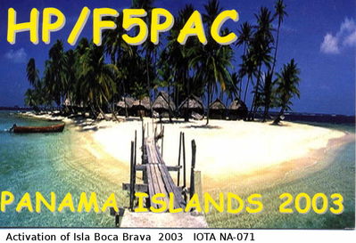 Boca Brava island  IOTA NA-071
