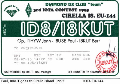 Cirella island   IOTA EU-144
