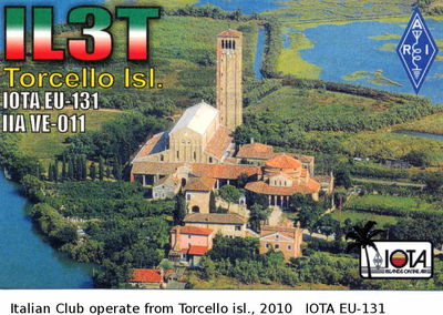 Torcello island  IOTA EU-131
