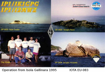 Isola Gallinara    IOTA EU-083
