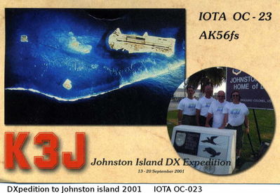 Johnston island  IOTA OC-023
