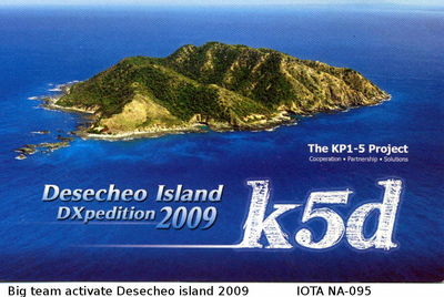 Desecheo island  IOTA NA-095
