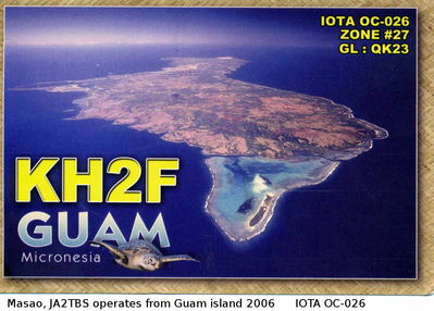 Guam island     IOTA OC-026
