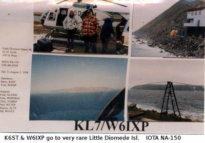 Little Diomede island  IOTA NA-150
