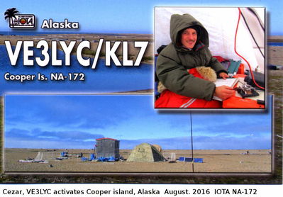 Cooper island, Alaska  IOTA NA-172
