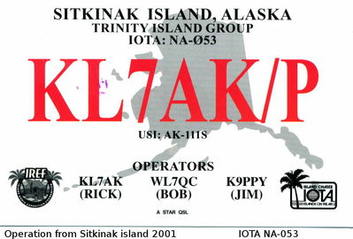 Sitkinak island  IOTA NA-053
