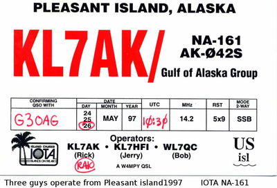 Pleasant island    IOTA NA-161
