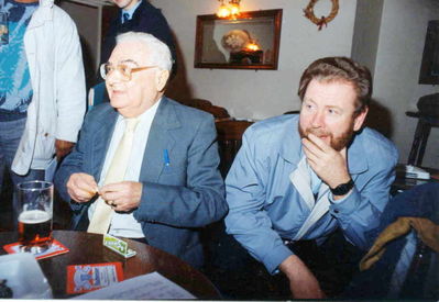 Inter Club quiz with Rochdale ARS 1990's..G3ETU(SK) & G2DPL
 
