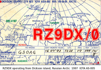 Dickson island IOTA AS-005
