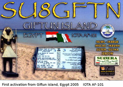 Giftun island  IOTA AF-101
