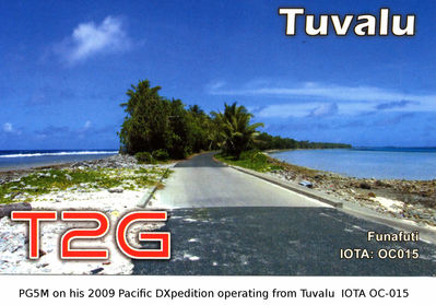 Tuvalu island  IOTA OC-015
