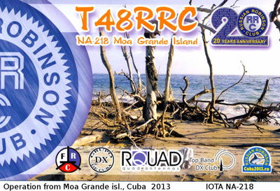 Moa Grande island   IOTA NA-218
