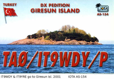 Giresun island    IOTA AS-154
