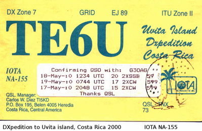Uvita island  IOTA NA-155
