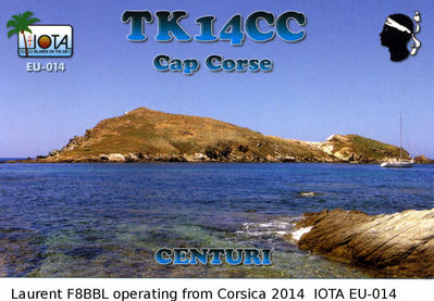 Corsica island  IOTA EU-014
