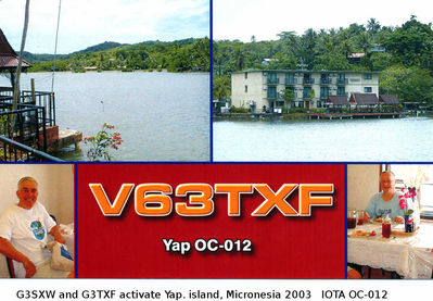 Yap island   IOTA OC-012
