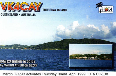 Thursday island IOTA OC-138
