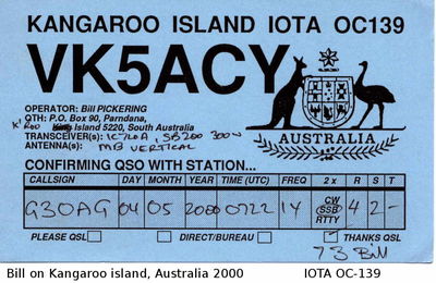 Kangaroo island   IOTA OC-139
