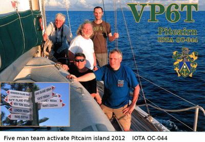 Pitcairn island IOTA OC-044
