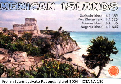 Redonda island, Mexico  IOTA NA-189
