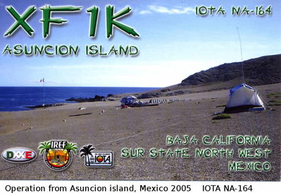 Asuncion island, Mexico  IOTA NA-164
