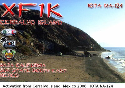 Cerralvo island, Mexico   IOTA NA-124
