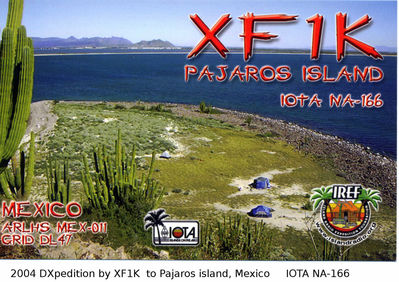 Pajaros island  IOTA NA-166
