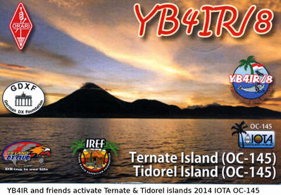 Ternate & Tidorel islands IOTA OC-145
