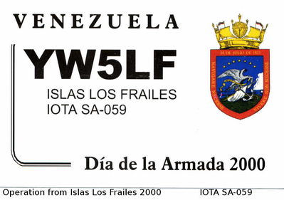 Islas Los Frailes   IOTA SA-059
