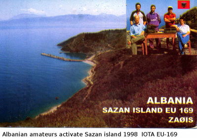 Sazan island   IOTA EU-169
