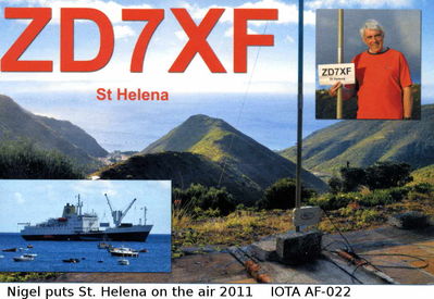 St. Helena   IOTA AF-022
