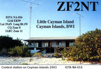 Cayman island  IOTA NA-016
