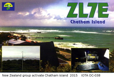 Chatham island   IOTA OC-038
