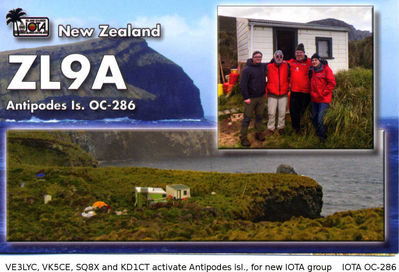 Antipodes island  IOTA OC-286
