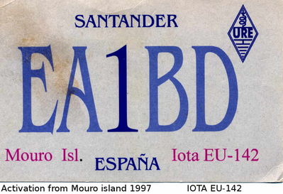 Mouro island   IOTA EU-142
