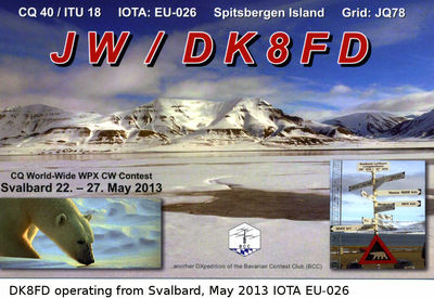 Svalbard isl.,   IOTA EU-026
